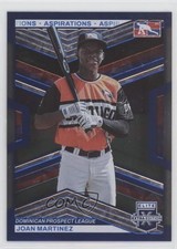 2023 Panini Elite Extra Edition Blue Aspirations /349 Joan Martinez #188