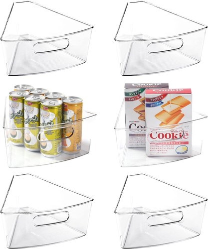 Contenedores de almacenamiento de gabinete de cocina de plástico - Imagen 3 de 9