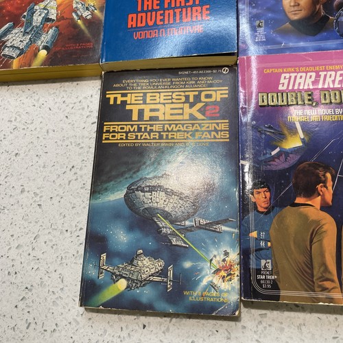 Vintage Pocket Books - Star Trek Paperback Book Lot Of 13 Books - Various Author - Imagen 17 de 21