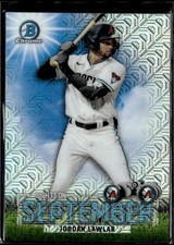 2023 Bowman #SOS-1 Jordan Lawlar Sights on September Mojo Refractors