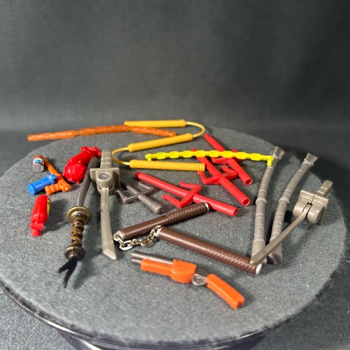Teenage Mutant Ninja Turtles Action Figure Weapons Accessories Lot Playmates