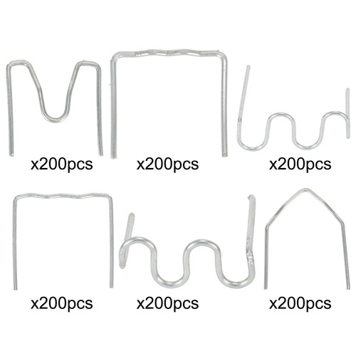 Effective 1200pcs Plastic Welding Staples for Fixing Plastic Materials - Photo 7/24