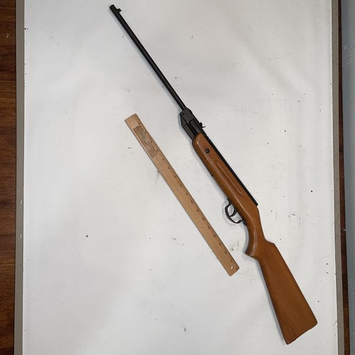 Vintage THE MINUTEMAN Pellet Luftgewehr Modell 77 .177 Cal Break Barrel RAR