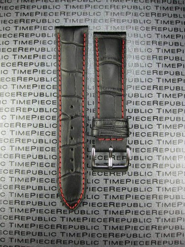 21mm Grano Negro CORREA DE CUERO Banda de Reloj IWC TOP GUN Piloto Portugués 5 - Imagen 9 de 26