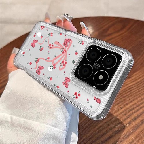 For Xiaomi 14T 13T Pro Redmi Note 14 13 Pro Shockproof Silicone Clear Case Cover - Picture 9 of 13