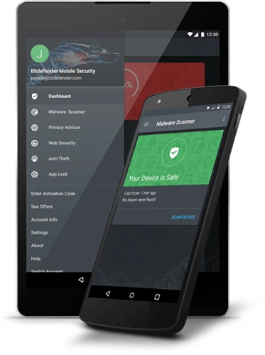 Bitdefender Mobile Security for Android + VPN / 3 Geräte / 1 Jahr / KEY (ESD) - Bild 3 von 3