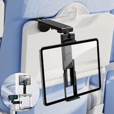 Airplane Tablet Holder Mount Long Flight Essentials Travel Accessories For Ipad 