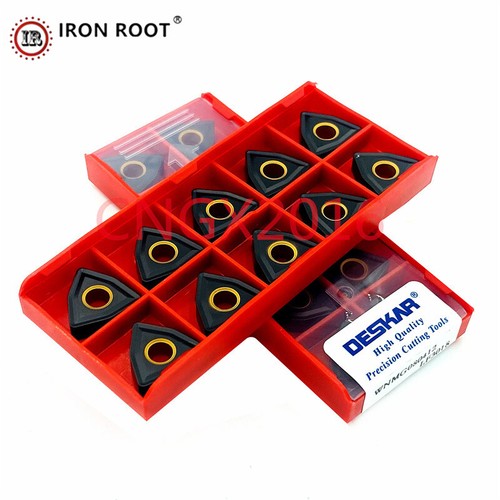 DESKAR 10P WNMG080412 LF3018 Carbide Insert CNC Mathe Lathe Tool T For MWLNR - Picture 1 of 6