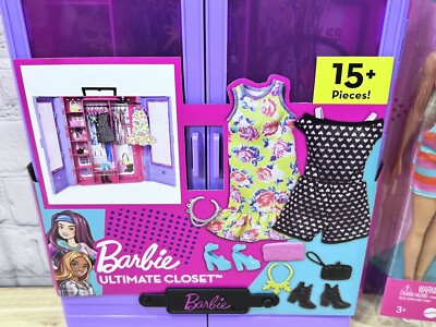Barbie ロサンゼルス　3体セット【送料無料】 Barbie Ultimate Closet Doll & Accessories 3 Complete Looks