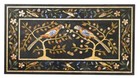 36" x 22" Inlay Pietra Dura Handicraft​ Work Marble Center Table Top