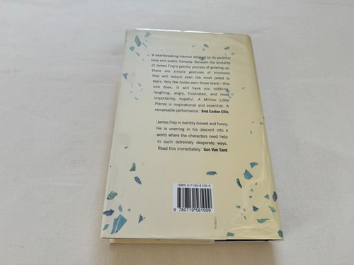 A MILLION LITTLE PIECES James Frey 2003 Hardcover DJ 1ST Edition 1ST Print MINT! - Picture 2 of 10