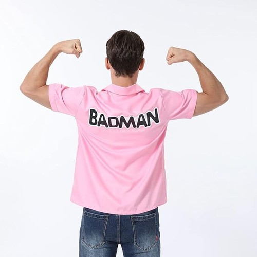 Halloween Anime Herren Badman Vegeta Cosplay rosa gewebtes Shirt - Bild 9 von 56