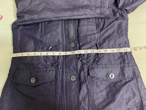 Marks And Spenser Fleece Lined Parka Jacket Coat Womens Size 10-12 - Picture 4 of 16