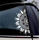Mandala Car Decal Vinyl Sticker Window Decals Lotus Flower Decorative Ornament