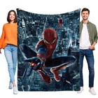 Spider-Man Super Soft Flannel Throw Blanket for Bed Sofa All Season Gifts