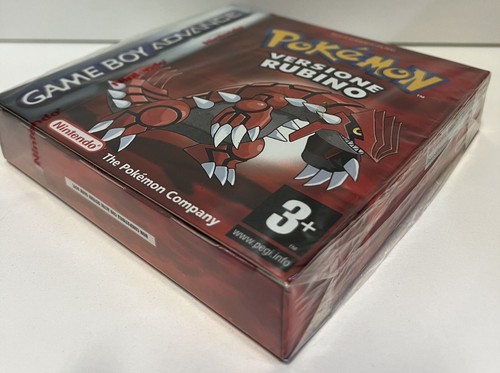 POKEMON VERSIONE RUBINO NINTENDO GBA PAL ITA NEW FACTORY SEALED WATA VGA READY - Imagen 7 de 19