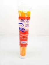 11182 Rotary Orange Diamond Cut Trimmer Line .105" x 8" Cut Length - 24 pieces