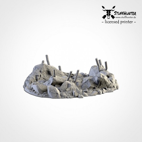 Tabletop Terrain Terreno - City Debris - Scifi City Escombros Ruinas - Imagen 6 de 18