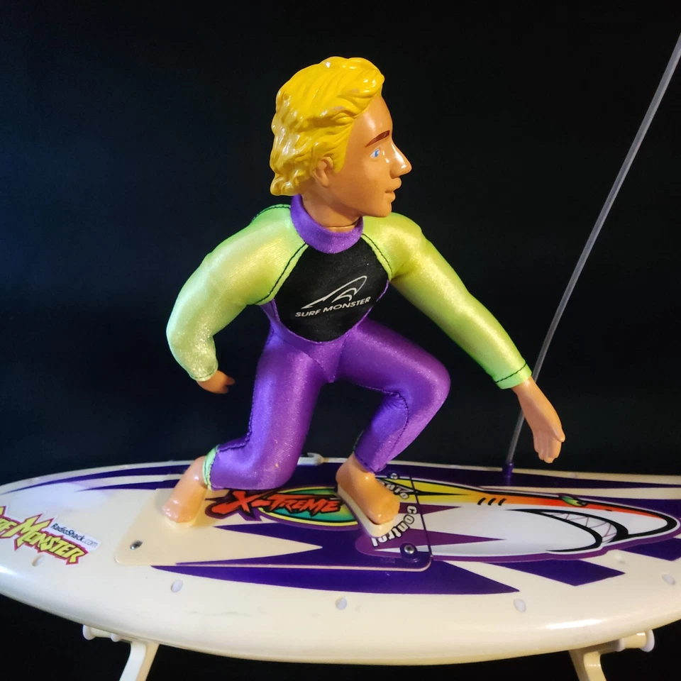 Vintage Radio Shack Radio Remote Control RC Surf Monster 60-4288 w/ Original Box - Image 3 of 4