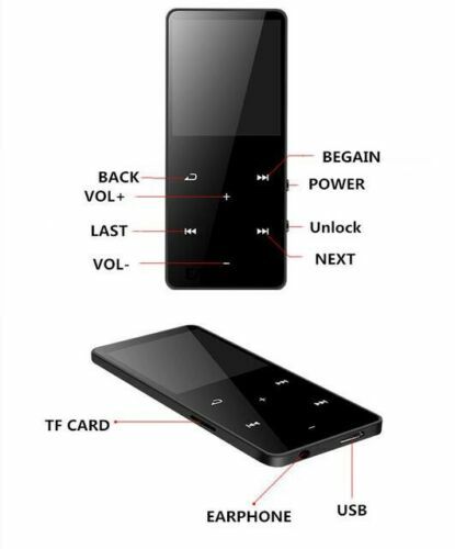 SLIM LIGHT BLUETOOTH MP4 PLAYER 8GB to 128GB Black Retail Box - Local Seller ! - Picture 7 of 17