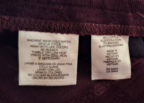 Pantalones morados para mujer Jones New York talla 4 nuevos con etiquetas - Imagen 6 de 6
