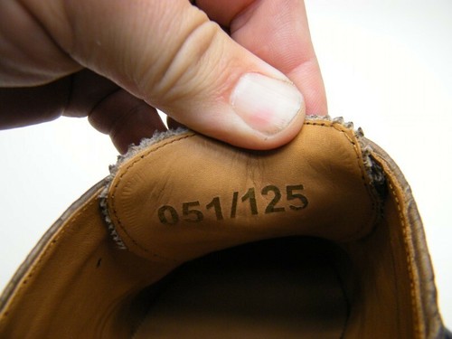 FLORSHEIM 125TH ANNIVERSARY BLK SPADE SOLE CAPTOE OXFORD DRESS SHOES 10.5~ 1/2 D - Picture 12 of 12