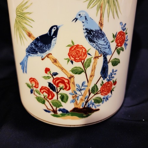 Vintage Mikado Tastesetter By Sigma Porcelain Ginger Jar Japan LARGE 10" High - Picture 4 of 12