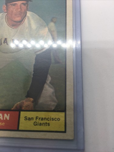 1961 Topps Set Break #279 Jose Pagan tolles Weihnachtsgeschenk für den Sammler - Bild 3 von 7