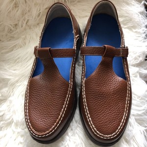 Dr-Comfort-Womens-Lu-Lu-Chestnut-Shoes-Brown-Leather-Mary-Janes-9-5-W