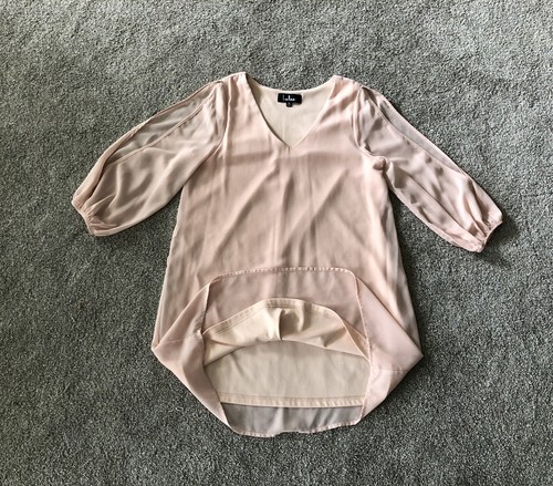 LULUS Shifting Dears Blush Pink Dress size XS 💖 sexy lovely club wear Mini - Picture 9 of 12