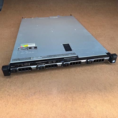 Dell PowerEdge R330 1HE Rack Server - Xeon E3-1220 v5, 64GB DDR4 (Non-ECC), 4×3.