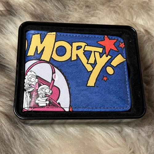 Neu im Karton Buckle-Down Herren-Geldbörse mit Doppelfaltung - lustiges Rick & Morty Design - Bild 1 von 4