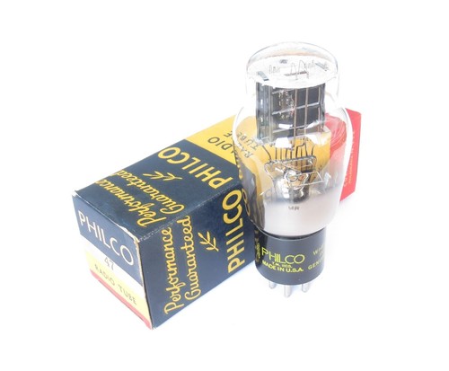 Type 47 NOS Tubes PHILCO - 1939 - Amplitrex  tested - Matched pair