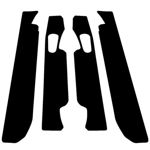 Para Ford SuperDuty 17-22 F250 F350 doble cabina 4 piezas umbral de puerta estribo protector - Imagen 6 de 7