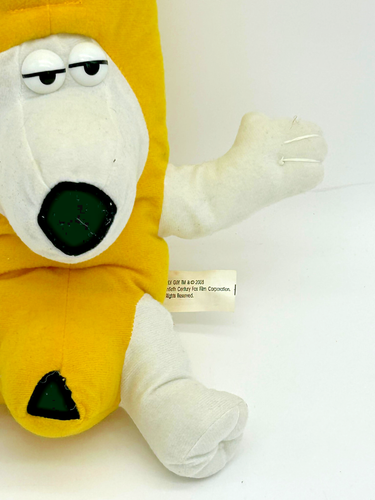Brian Family Guy 2008 Peluche Banana Mantequilla de Maní Jelly Time 17" Nanco 20th Fox - Imagen 4 de 10