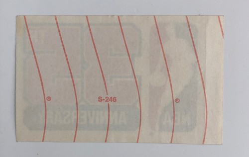 1980 NBA 35th Anniversary Stickers, Labels, Decals - Picture 2 of 2