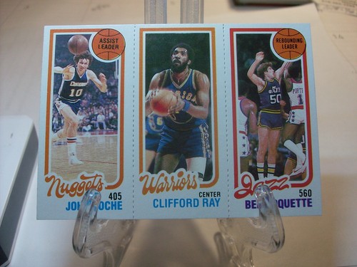 1980-81 Topps Basketball Card #18 74/99/235 Roche / Ray / Poquette TL   (93321) - Picture 1 of 2
