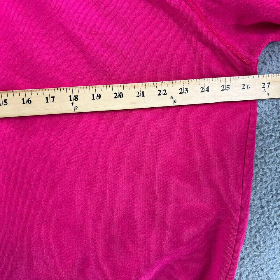 Sudadera Rosa Vintage Años 90 PHILLY Logo HANES HER WAY Hecha en EE. UU. Para Mujer 2X Foto 4 de 4