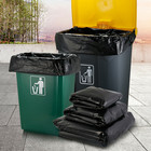 45 Gallon Trash Bags 50PCS Large Black Heavy Duty Garbage Can Bags 40"W x 47"H
