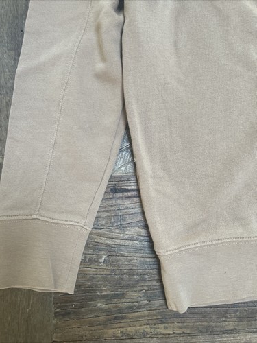 $390 VINCE Women Brown Cotton Sweatshirt + Pocket Jogger Pants Set S/M Worn Once - Picture 10 of 18