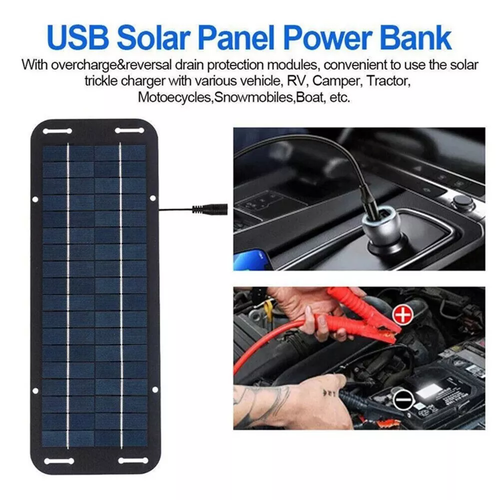 60W Solarpanel 12V Faltbar Tragbare Solarmodule für Camping Wohnmobil Handy - Bild 6 von 23