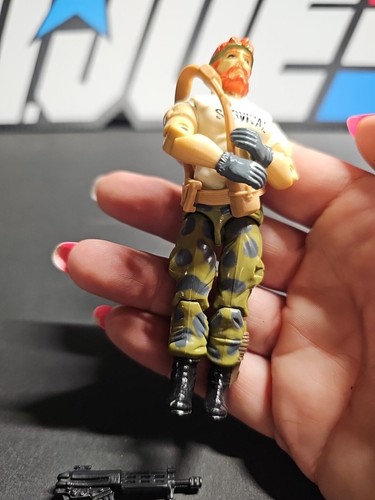 1987 Hasbro GI Joe Outback fast komplett mit Kartenpistole Rucksack - Bild 8 von 14