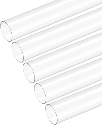 Plastic Pipe Rigid Polycarbonate round Tube Clear 0.6"(15Mm) ID 0.63"(16Mm) OD 9 - Picture 10 of 12