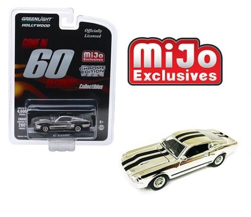 Greenlight 1/64 "Gone in 60 Second" 1967 Ford Mustang "Eleanor" Chrome Car 51227 - Picture 1 of 1