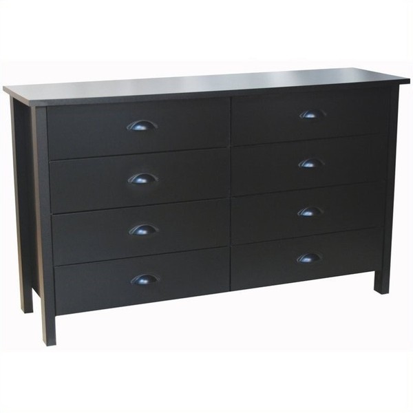 Venture Horizon 8 Drawer Nouvelle Dresser Black For Sale Online Ebay