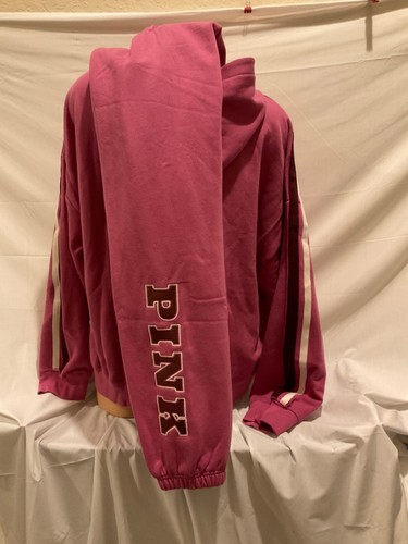 NWT Victorias Secret PINK PULLOVER HOODIE SWEATSHIRT & JOGGERS 2PC SET XS-XXL 🔥 - Picture 13 of 13