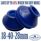 2 X Spurstangenkopf Silikon Manschette 18 40 28 Staubmanschette Traggelenk  Blue