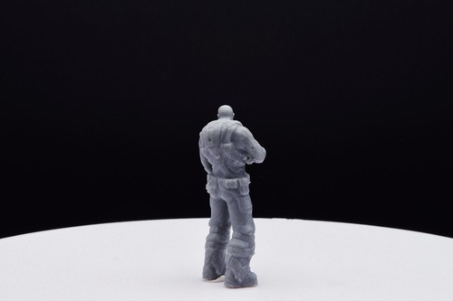 Gears Of War Jace Stratton Miniature - Resin 3D Printed- Wargame/Skirmish/D&D - Picture 5 of 10