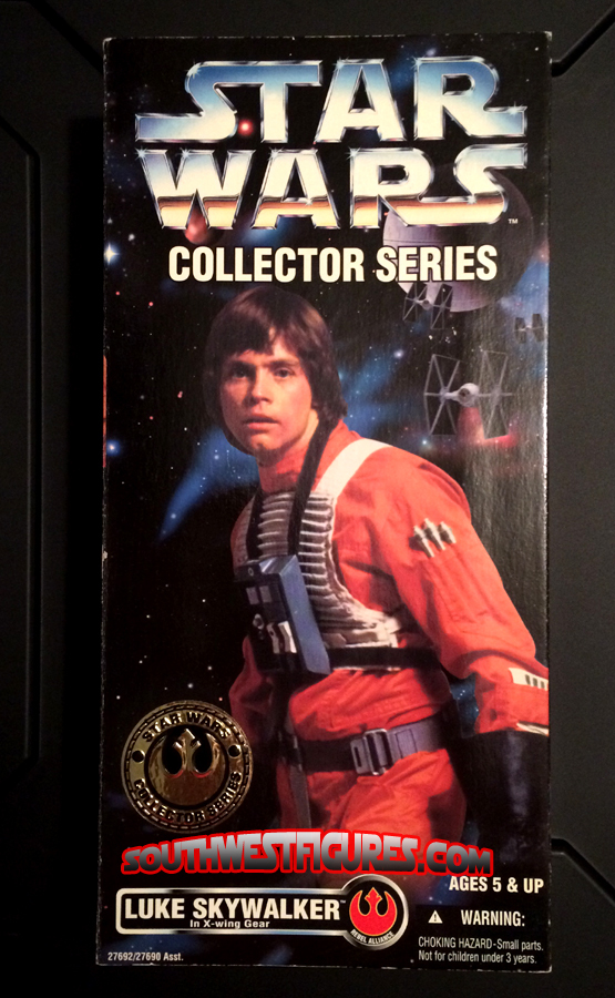 12 Inch Luke Skywalker (X-Wing Pilot) (Star Wars A New Hope) (Kenner 1996)(MIB) 12 Inch Luke Skywalker (X-Wing Pilot) (Star Wars A New Hope) (Kenner 1996)(MIB)