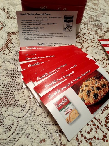 Campbell's Soup Can of Souper Recipes w/ cards AND COUPONS - Bild 8 von 12